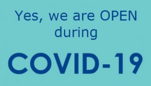 Yes we are open during covid-19