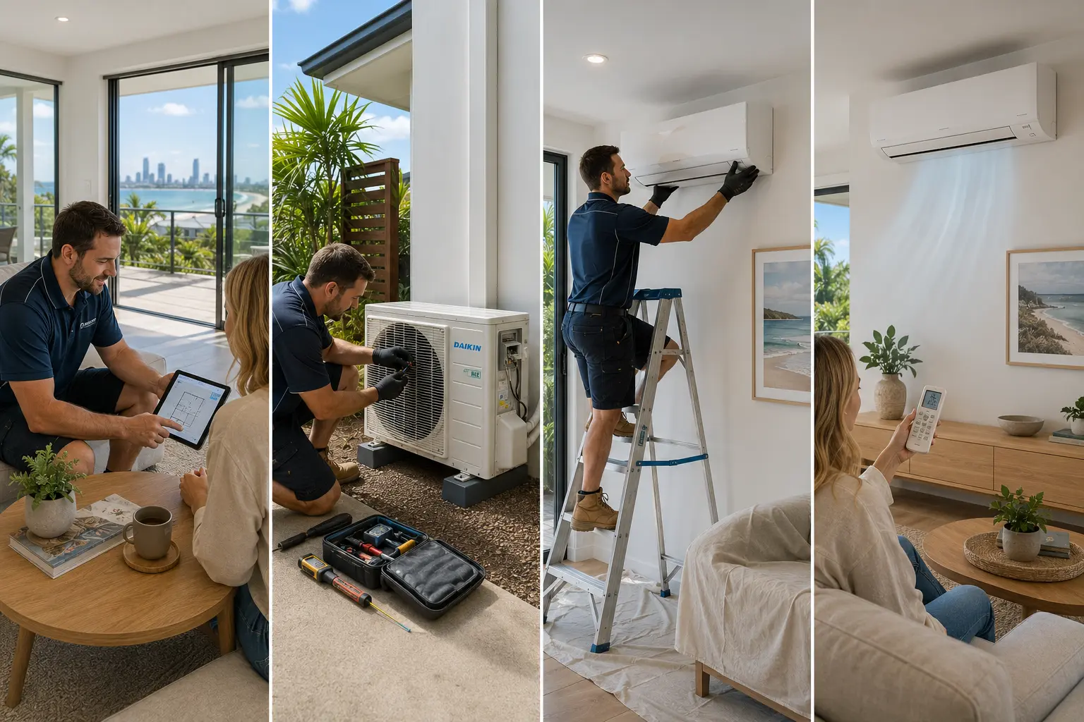 Air Conditioner Installation Gold Coast: From Site Visit to Switch-On